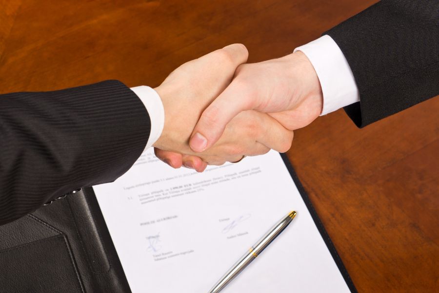 firma de contrato