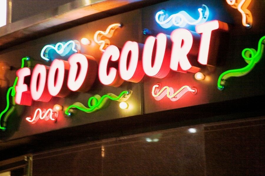 food court